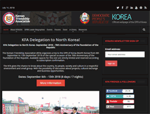 Tablet Screenshot of kfausa.org